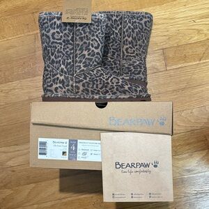 BearPaw Youth Animal Print Boots